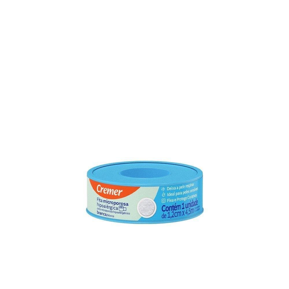 Fita Microporosa Cremer Branca 1,2Cmx4,5M 12X1