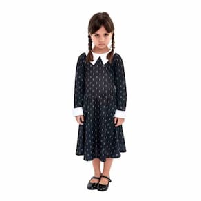 Fantasia Infantil Wandinha - Tam. M(4 a 6 anos) - Anjo Fantasias