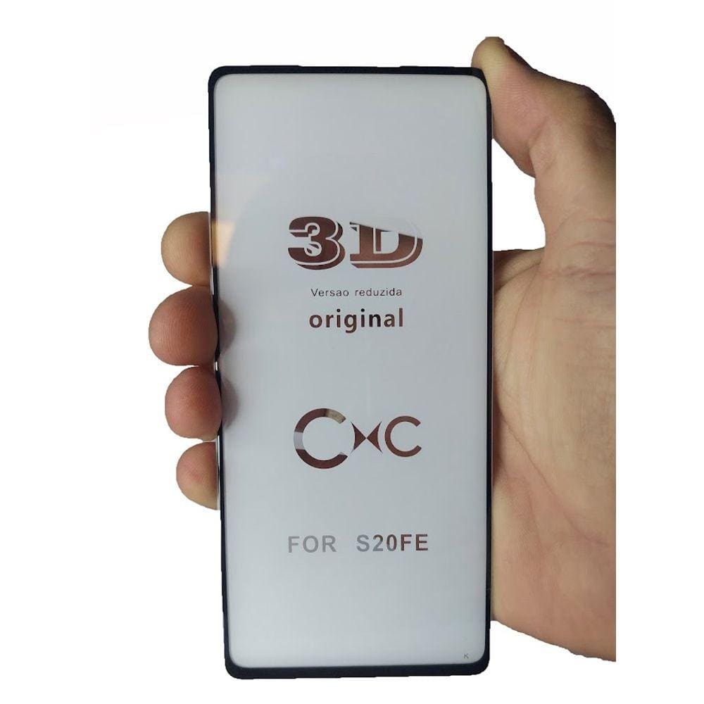 Película De Vidro 3d Compatível com Samsung S20 Fe (Tela de 6.5)