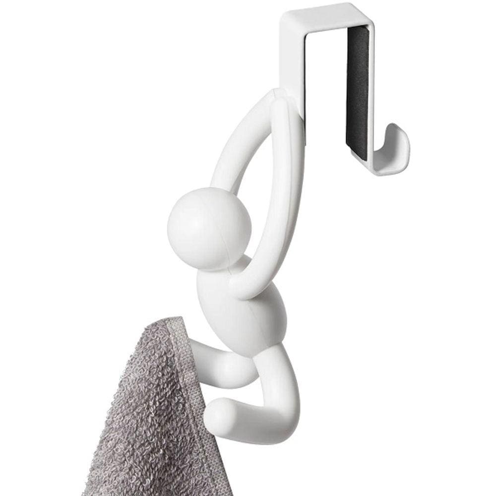 Buddy Cabideiro de Porta para Armarios Multiuso Branco UMBRA