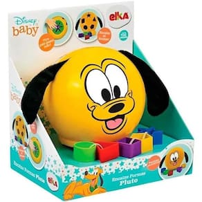 Brinquedo Educativo Pluto Encaixe Formas ELKA