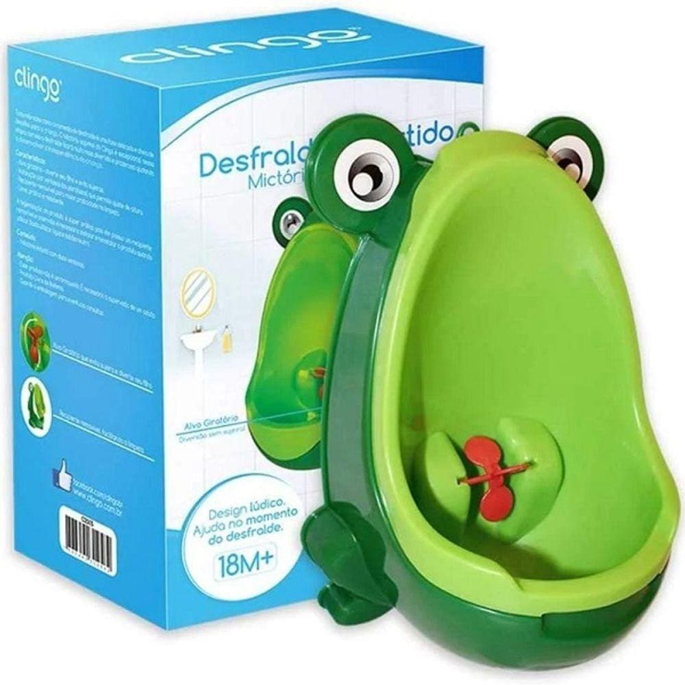 Mictorio Infantil Sapinho Verde Clingo