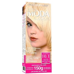 Tintura Alta Moda Louro Extra Claro Cinza 10.1