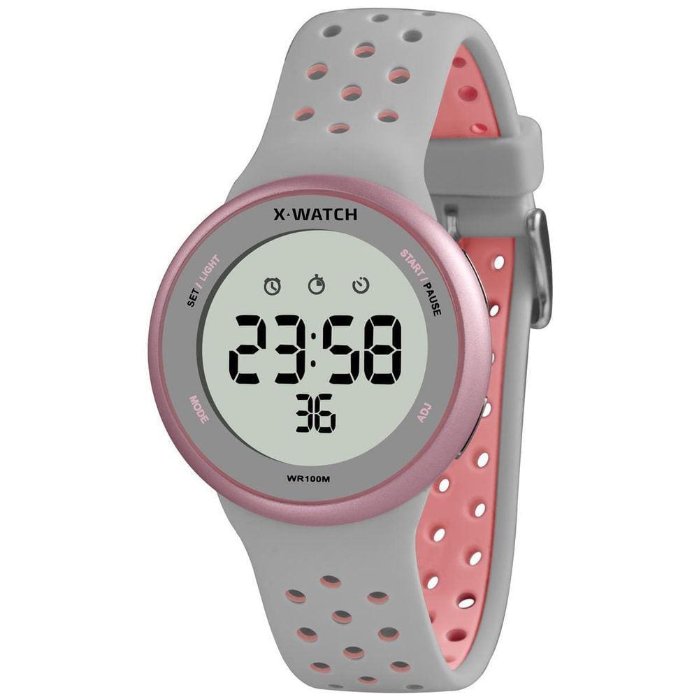 Relógio X-Watch Feminino Xfppd039W Bxgr Esportivo