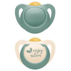 Kit 2 Chupetas NUK FOR Nature Latex 0-6 Meses