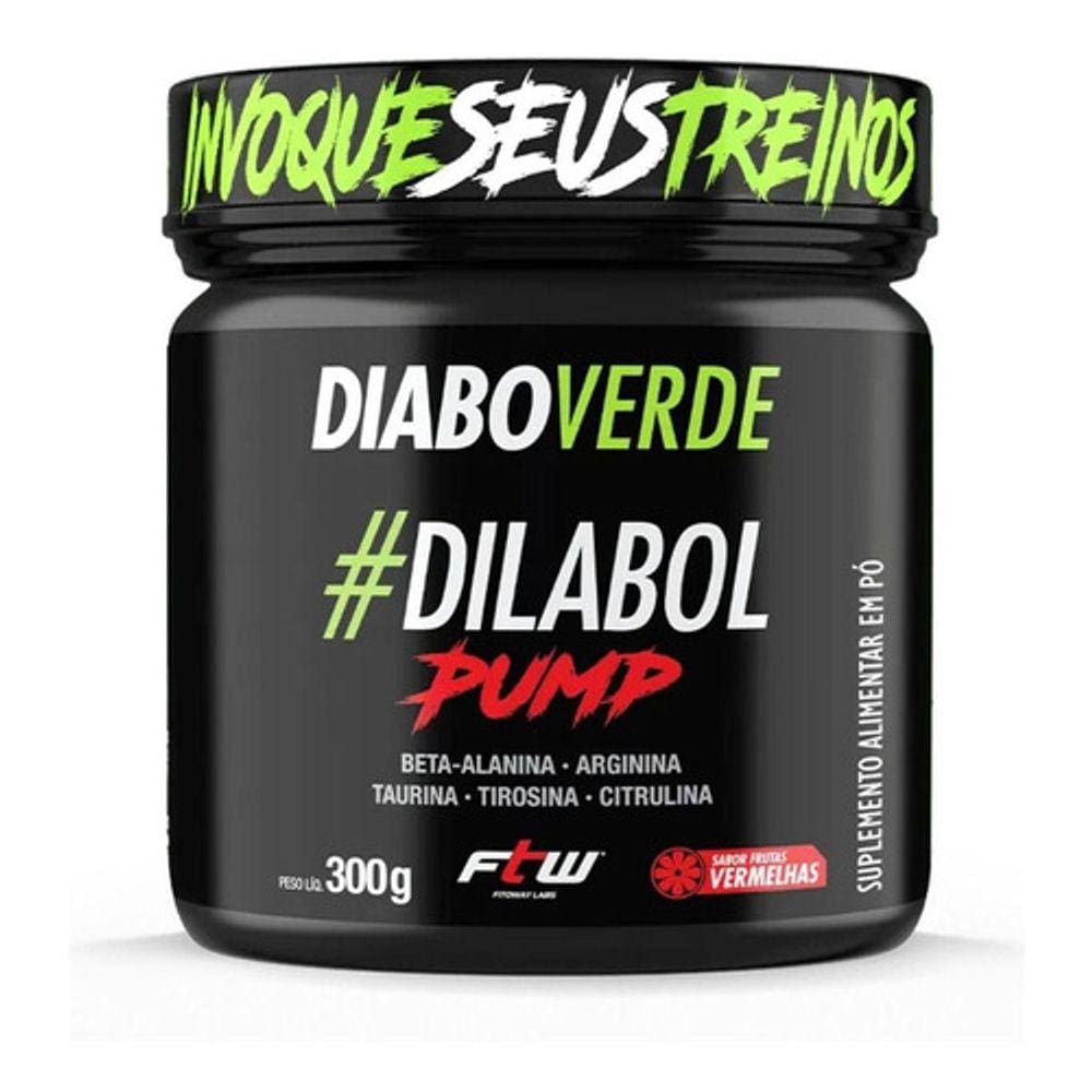 Diabo Verde #Dilabol Pump 300G - Frutas Vermelhas