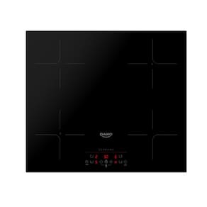 Fogão Cooktop de Indução 4 Bocas Preto com Trava de Segurança Supreme  Dako