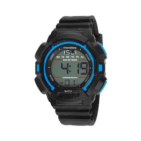 Relógio Mondaine Masculino Digital Preto E Azul 85015G0Mvnp1