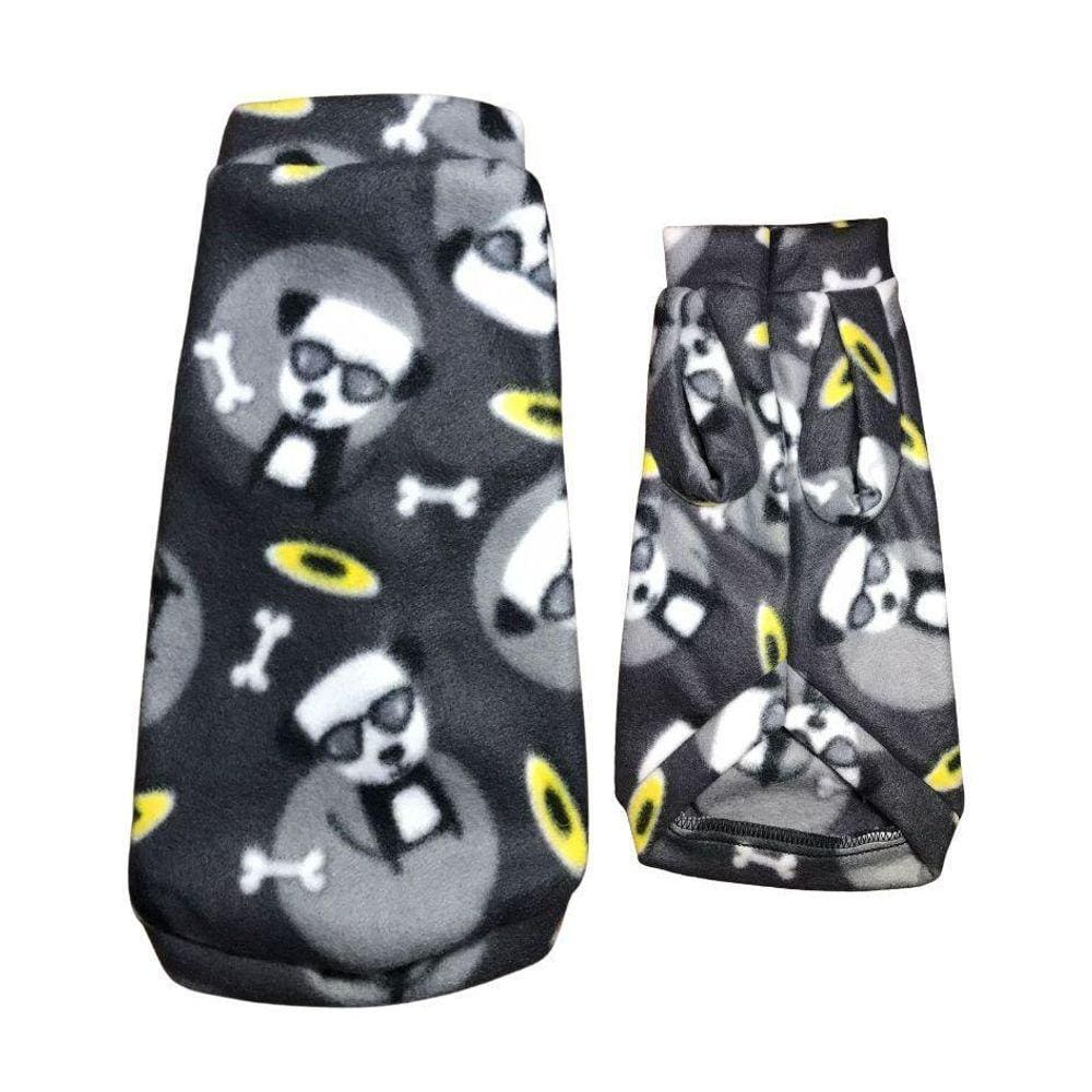 Roupa De Frio Para Cachorro - Cinza Egg