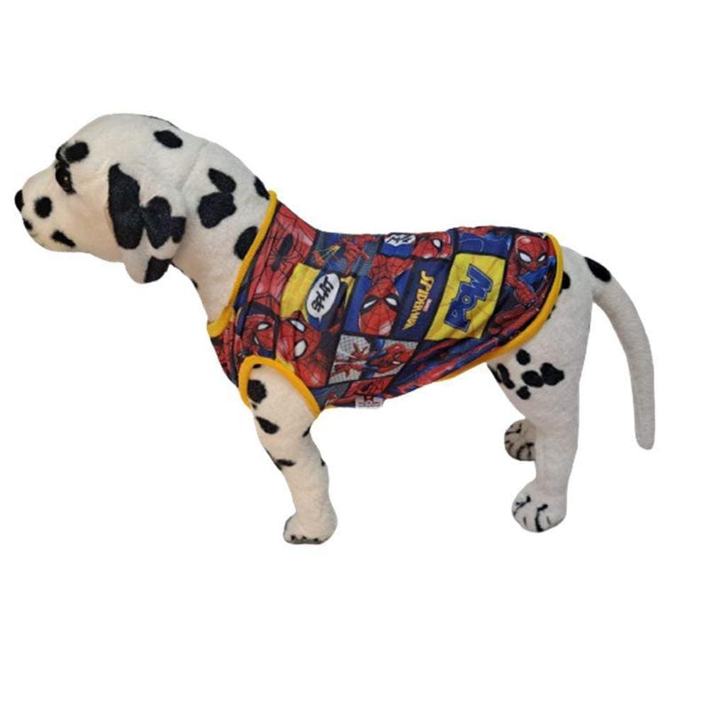 Camiseta Pet Vingadores - Tamanhos 01 A 08 - 01