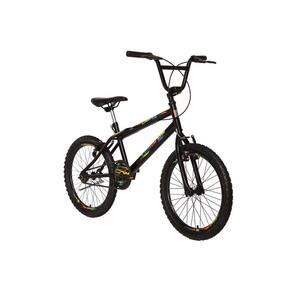 Bicicleta Cross Infantil Aro 20 Preto Fosco Vellares