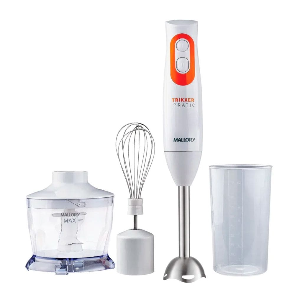 Mixer 3 em 1 Mallory Trikxer Pratic Inox 220v