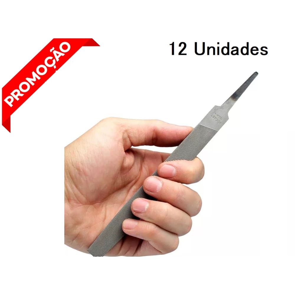 12x Lima Profissional Meia Cana Bastarda 6 Polegada Atacado