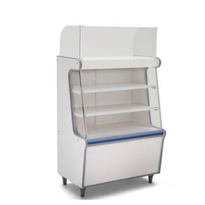 Vitrine Caixa Seco 70 Artlux Branco Faixa Az