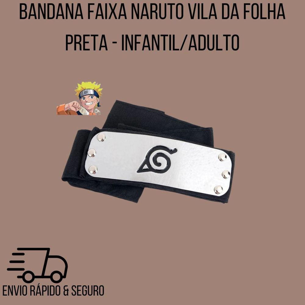 Bandana Faixa do Naruto(Desenho Animado) Unissex - Online