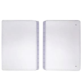 Capa E Contracapa Caderno Inteligente Grande All White