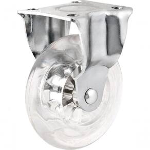 Rodízio Fixo 3" Pu Transp Nove54