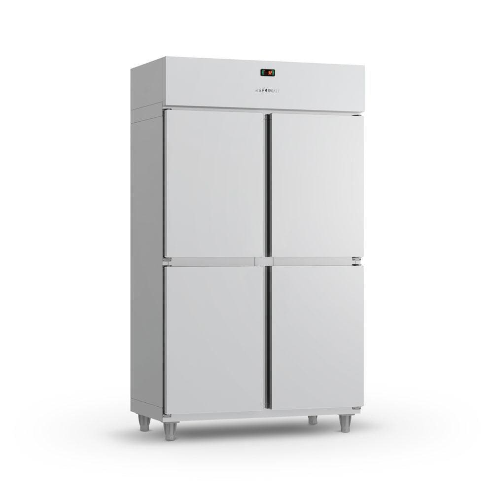 Mini Câmara 4 Portas Congelados -10 a -18ºC Linha Comercial Inox Ar Forçado MCCO4P - Refrimate 220V
