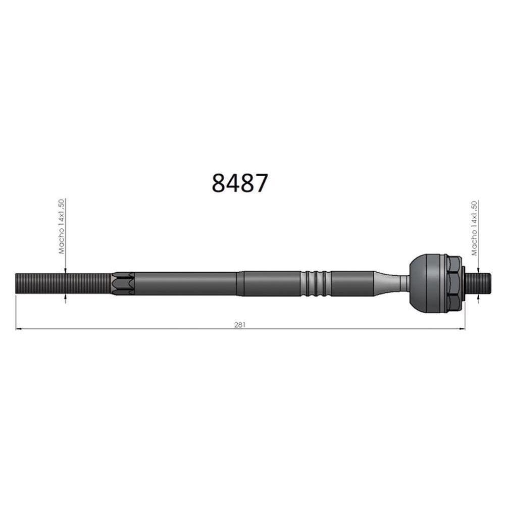 Barra Axial Montana 2013 Em Diante