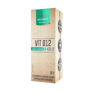 Vitamina B12 Em Gotas - Nutrify 20Ml
