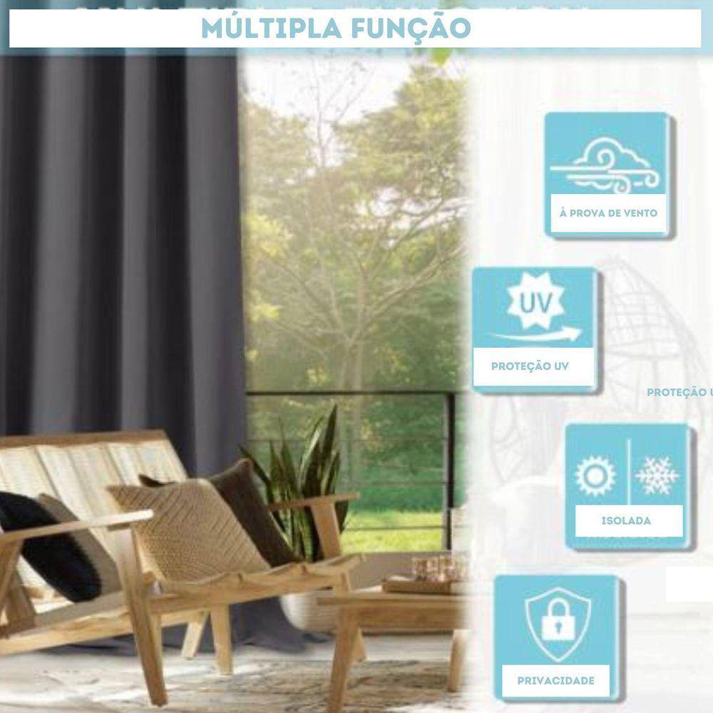 1 Metro De Tecido Blackout Para Cortina Corta Luz 2,80 Larg