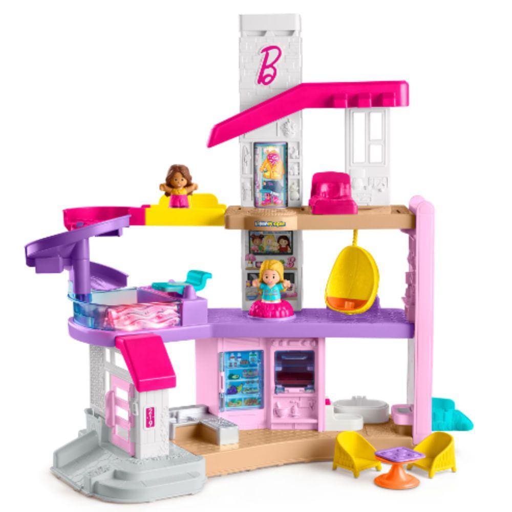 Playset – Barbie – Nova Casa De Férias Malibu – Colorida – Mattel