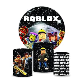 Painel Redondo Roblox Menina