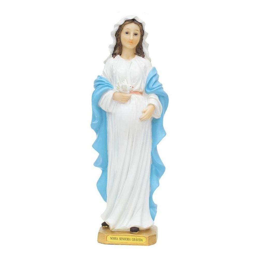 Imagem Nossa Senhora Grávida 31Cm - Enfeite Resina