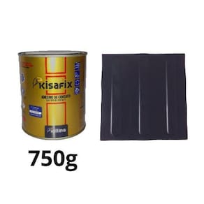 10 Pisos Tátil Direcional Preto Pvc 25X25 + 1 Cola 750G
