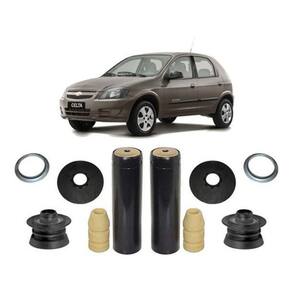 Kit Coxim Batente Traseiro Gm Celta 2010 2011 2012 2013 2014
