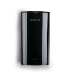 Mini Dispenser Saboneteira/ Álcool Gel Preto 500Ml Nobre