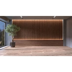 Kit Painel Ripado MDF 4 Placas 5x1,5x250cm 0,5m² Casablanca Carvalho York