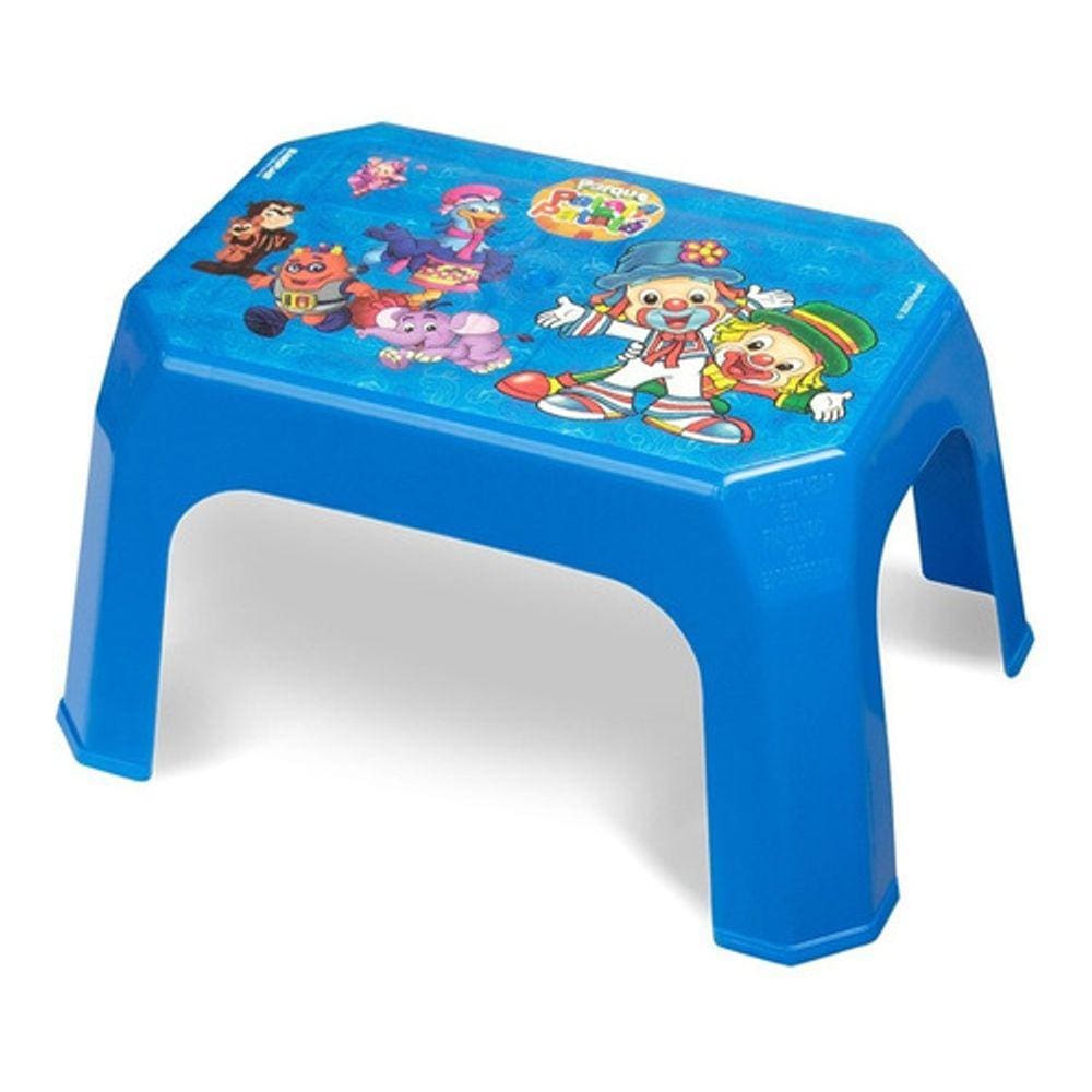 Banqueta para Criança Label Azul