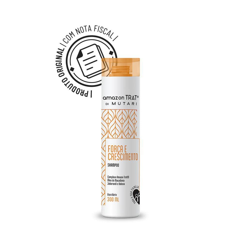 Shampoo Força e Crescimento Amazon Trat® Di Mutari 300ml