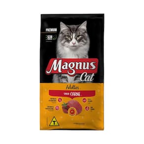 Ração Magnus Premium Gatos Adultos Carne 20kg