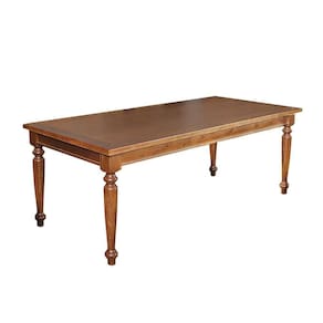 Mesa De Jantar Rústica Retangular 270X100Cm Francisca - Castanho - Marrom