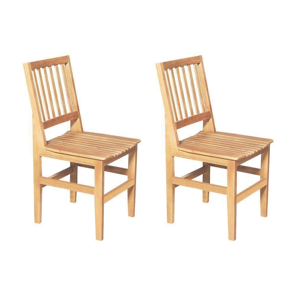 Kit 2 Cadeiras De Jantar Ripada Rústica Confort - Natural - Bege