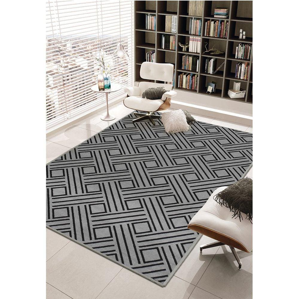 Tapete 150x200cm Adana Tapetes São Carlos Geométrico