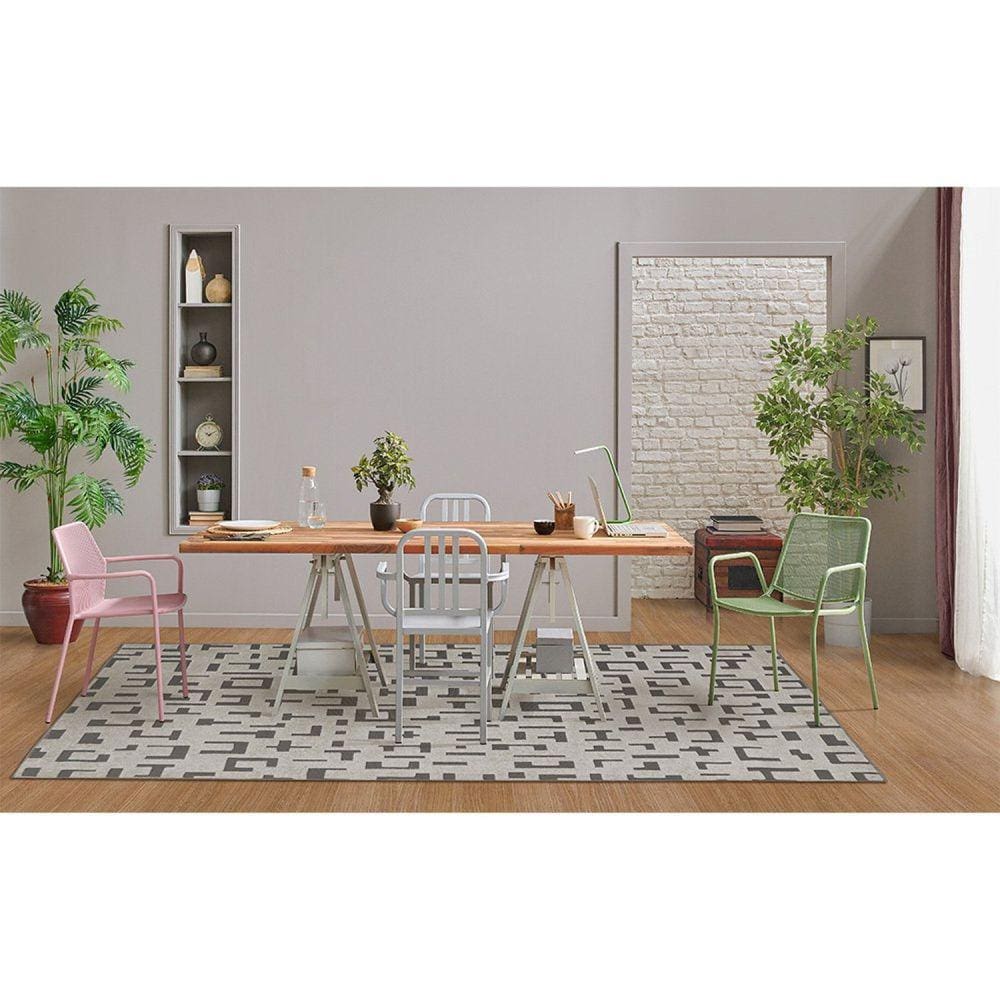 Tapete 100x150cm Chevron Tapetes São Carlos Luna