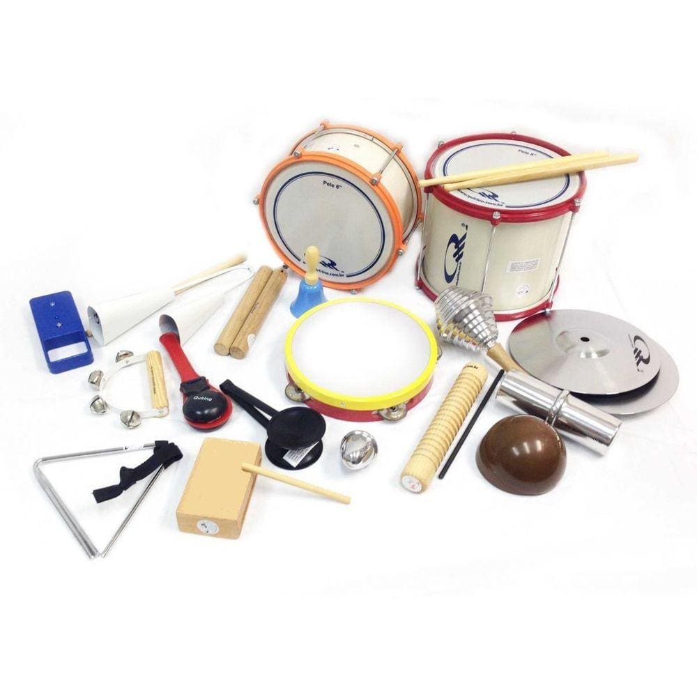 Bandinha Ritmica - Kit Com 20 Instrumentos Musicais