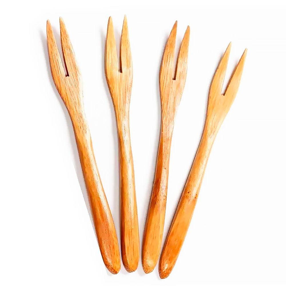 Kit Garfos em Bambu 4 pçs 810900275 - Yoi
