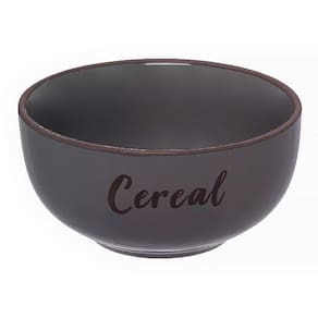 Bowl Rustic Cereal em Cerâmica Marrom 470ml BOWL13MA - Hauskraft