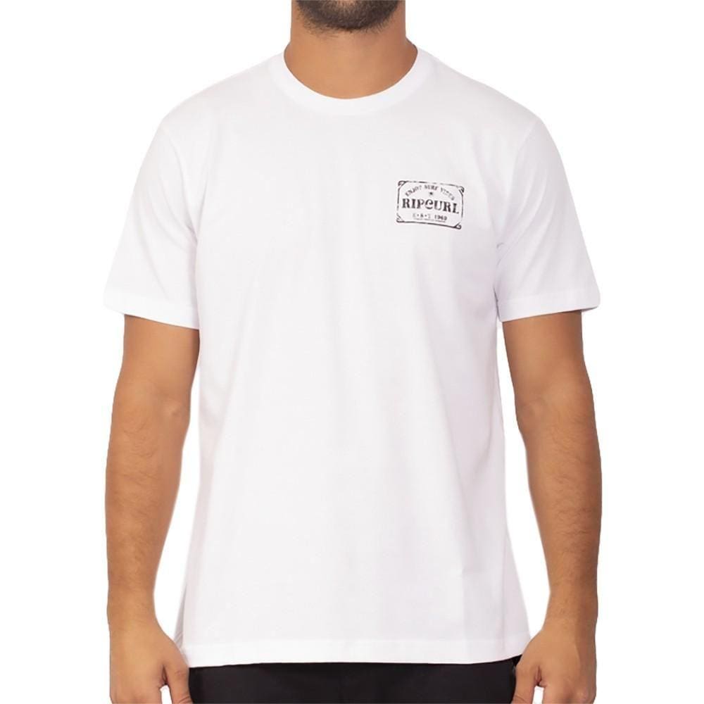 Camiseta Rip Curl Vibe Logo WT23 Masculina Bone