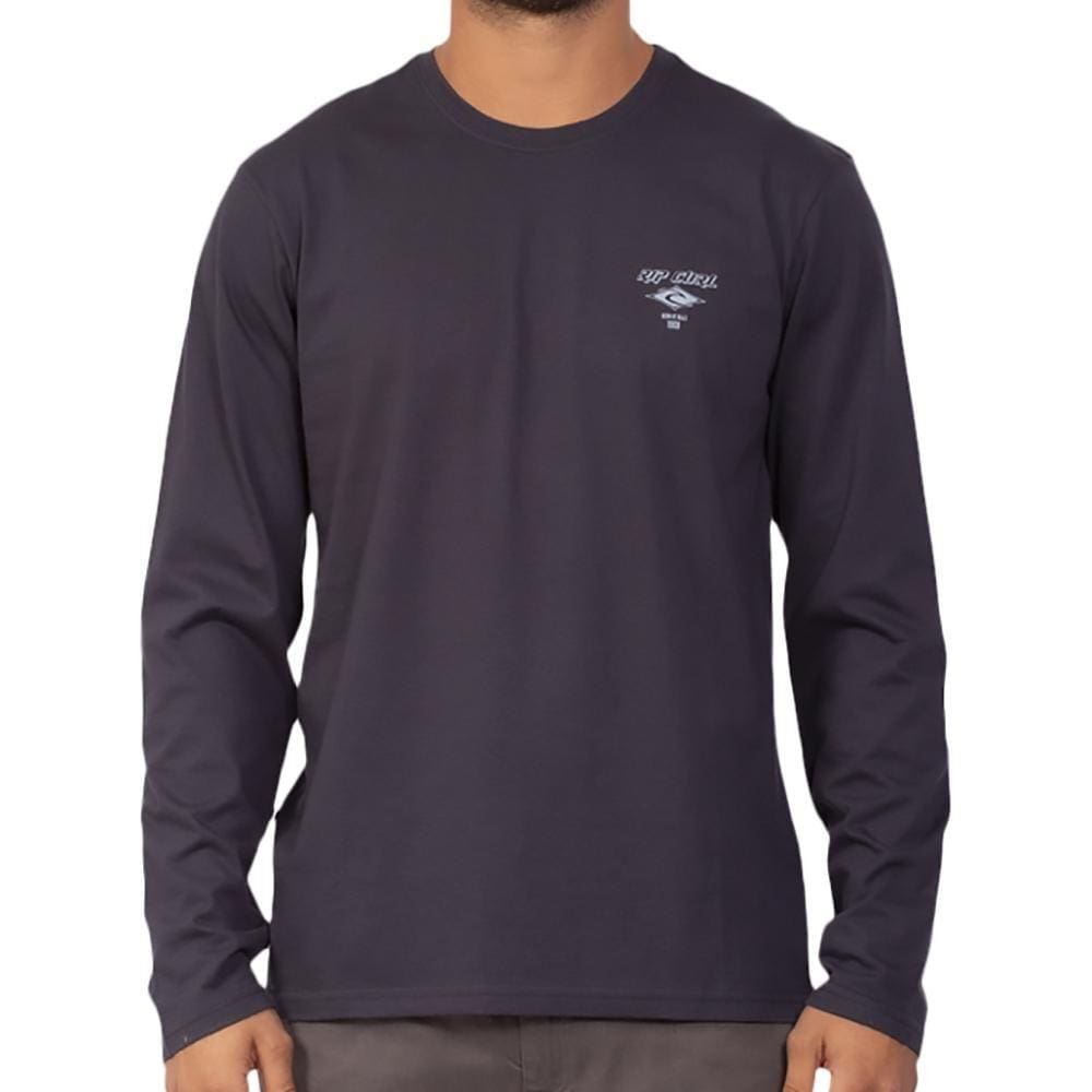 Camiseta Rip Curl Manga Longa Fadeout Essential WT23 Preto