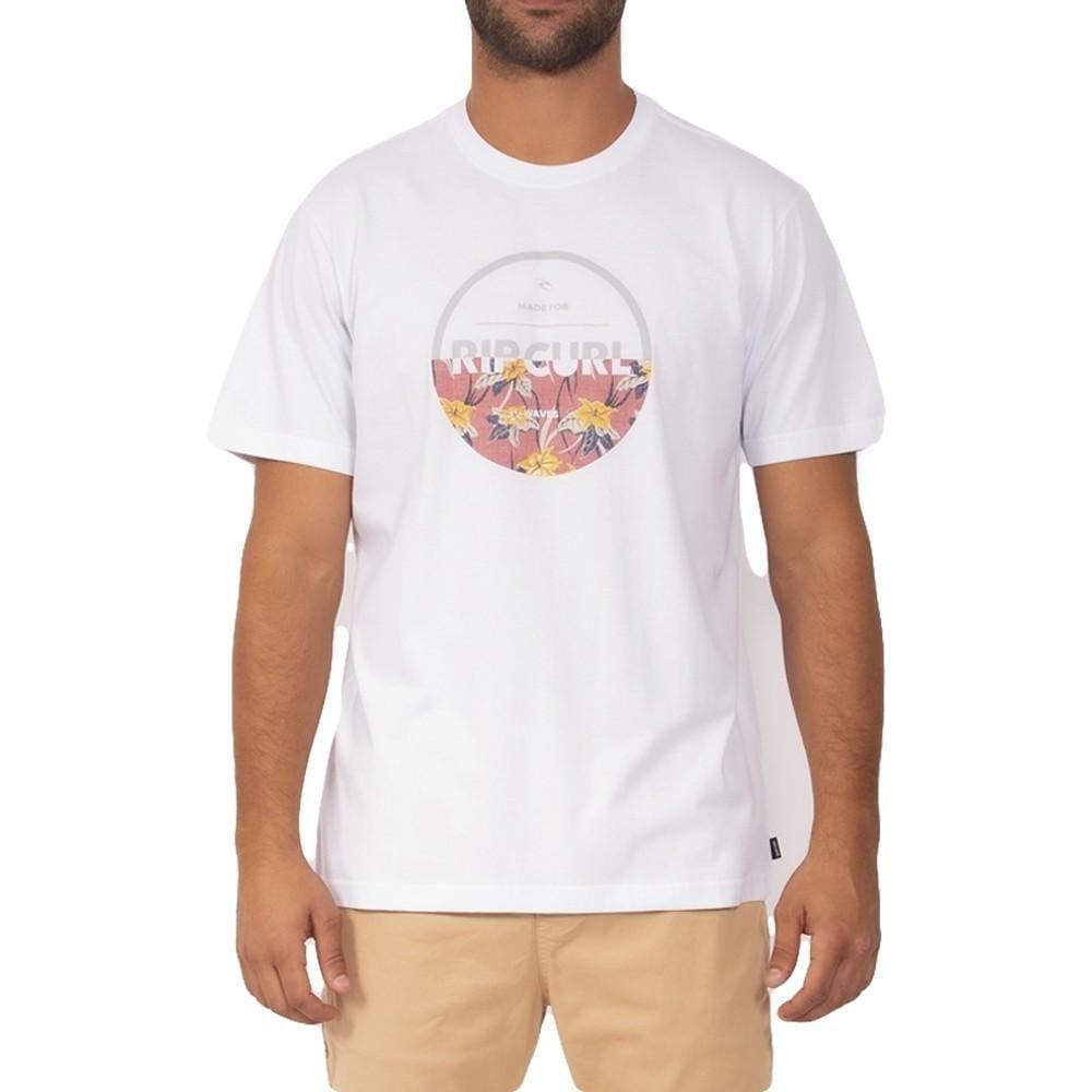 Camiseta Rip Curl Filter Rinse WT23 Masculina Branco