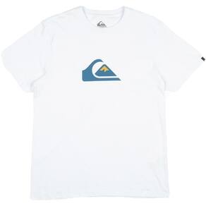 Camiseta Quiksilver Comp Logo Plus Size WT23 Branco