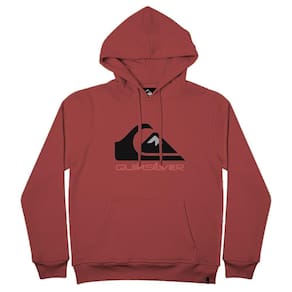 Moletom Quiksilver Canguru Full Logo WT23 Masculino Vermelho