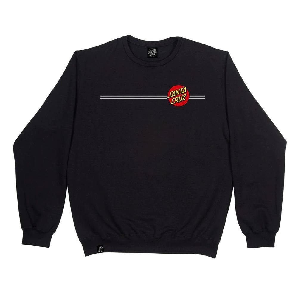 Moletom Santa Cruz Careca Classic Front Stripe WT23 Preto