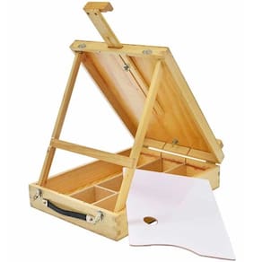 Estojo Maleta Cavalete Dobravel para Pintura Souza