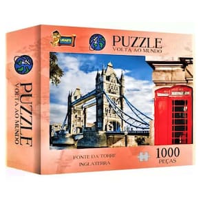 Quebra-Cabeça Volta ao Mundo Inglaterra - 1000 Peças